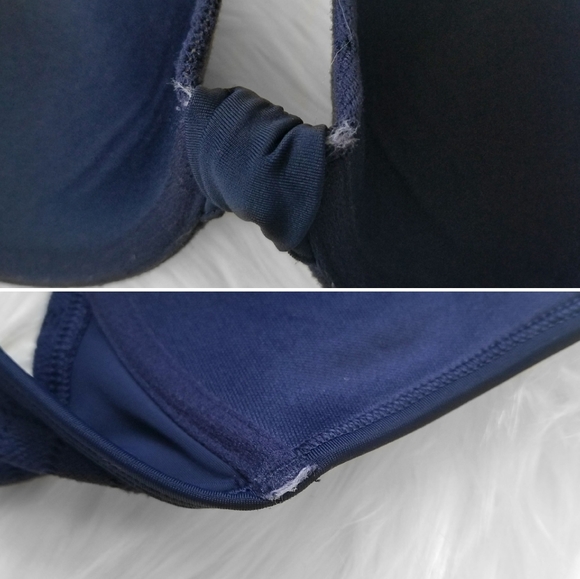 AERIE Bridget Blue Push Up 2-Piece Bikini - Picture 6 of 6